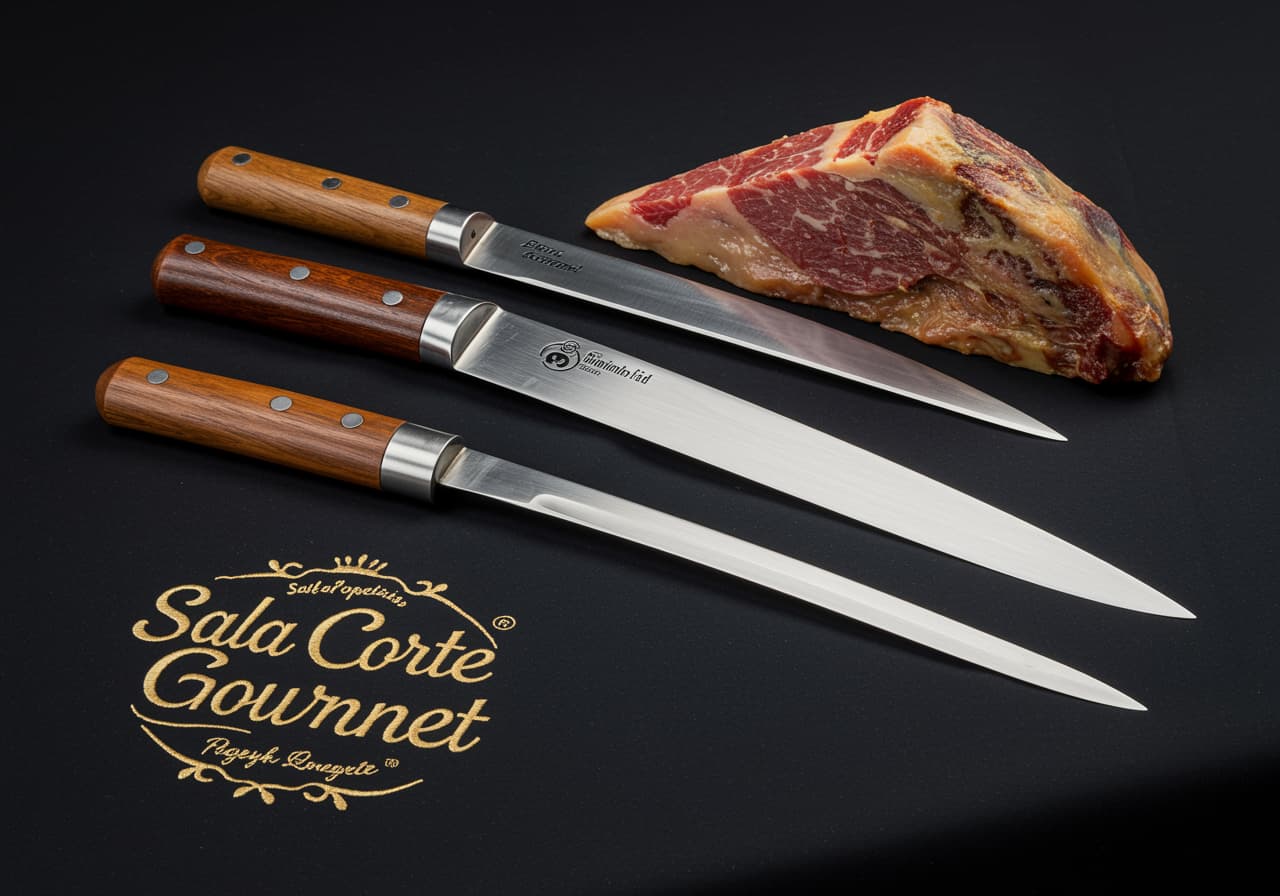 diferencia entre cortar jamon a cuchillo o maquina