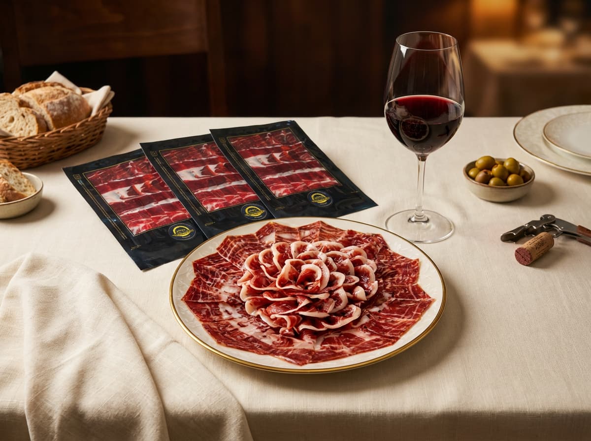 conservar jamon iberico en sobres