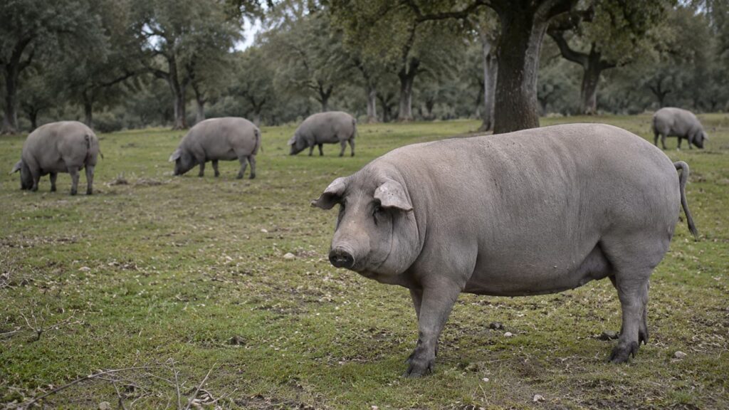 jamon pata negra, cerdo pata negra